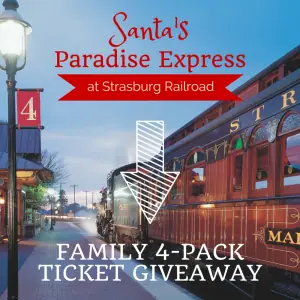 Santa's Paradise Express Ticket Giveaway