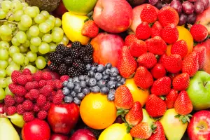 Heap of fruits