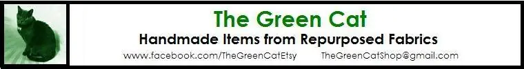 green cat