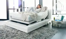 Woman on bed Chester County
